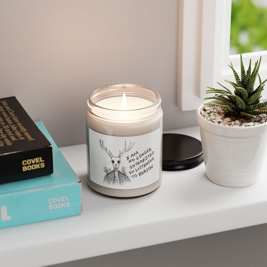 Cryptid Characters Scented Soy Candle — Funny Saying 9oz