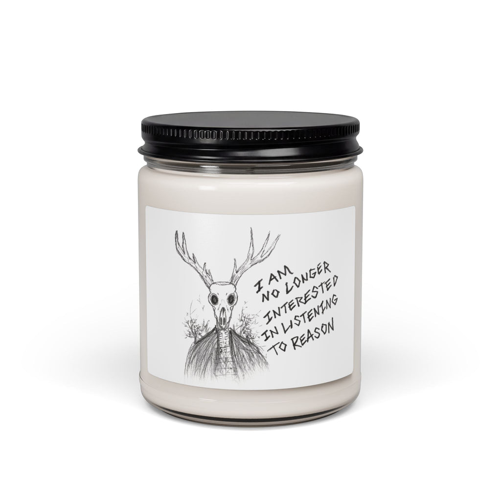 Cryptid Characters Scented Soy Candle — Funny Saying 9oz