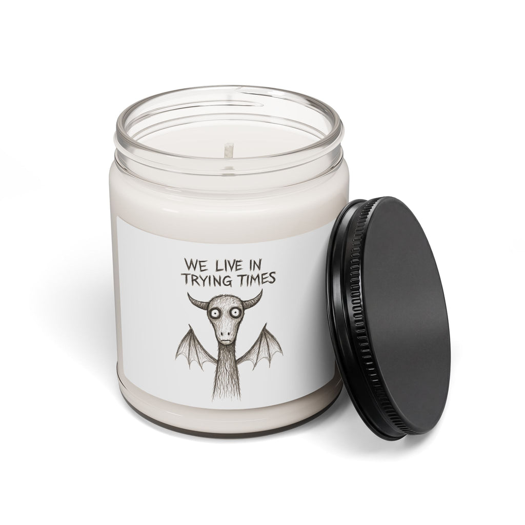 Cryptid Characters Scented Soy Candle — Funny Saying 9oz