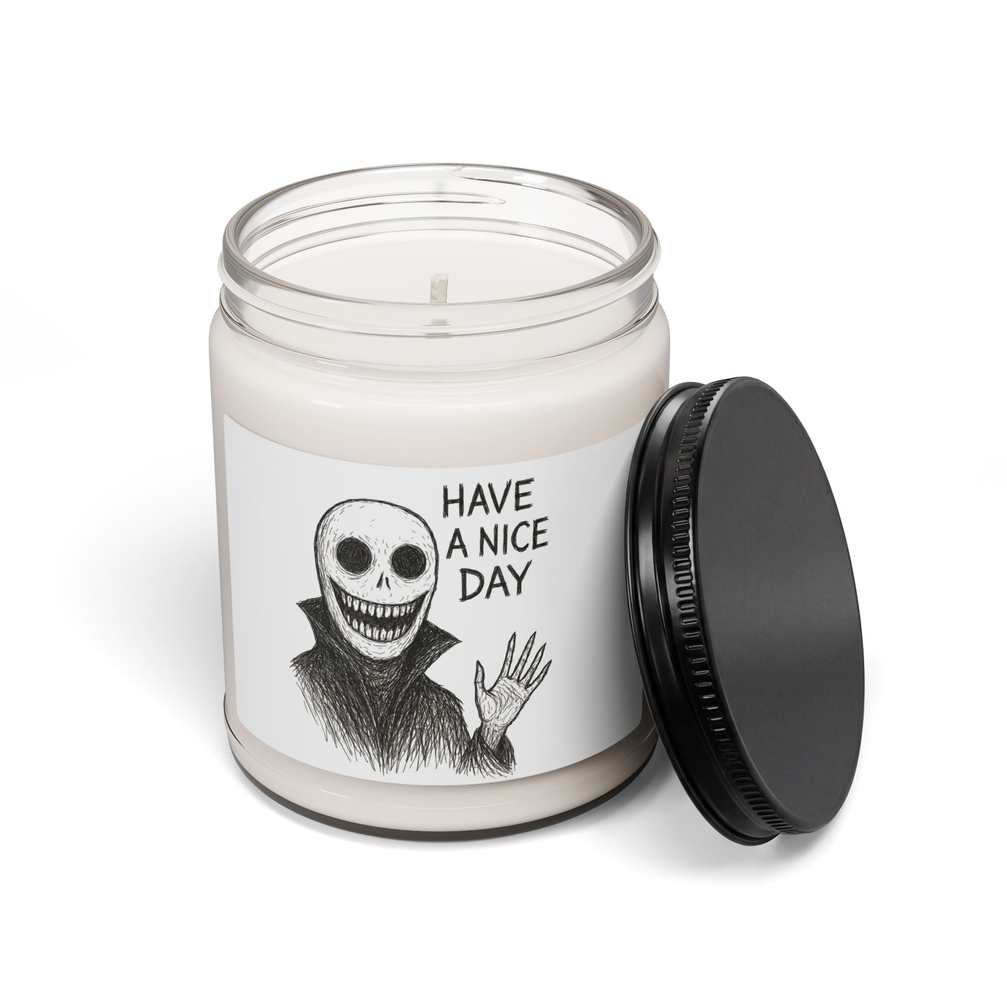 Cryptid Characters Scented Soy Candle — Funny Saying 9oz