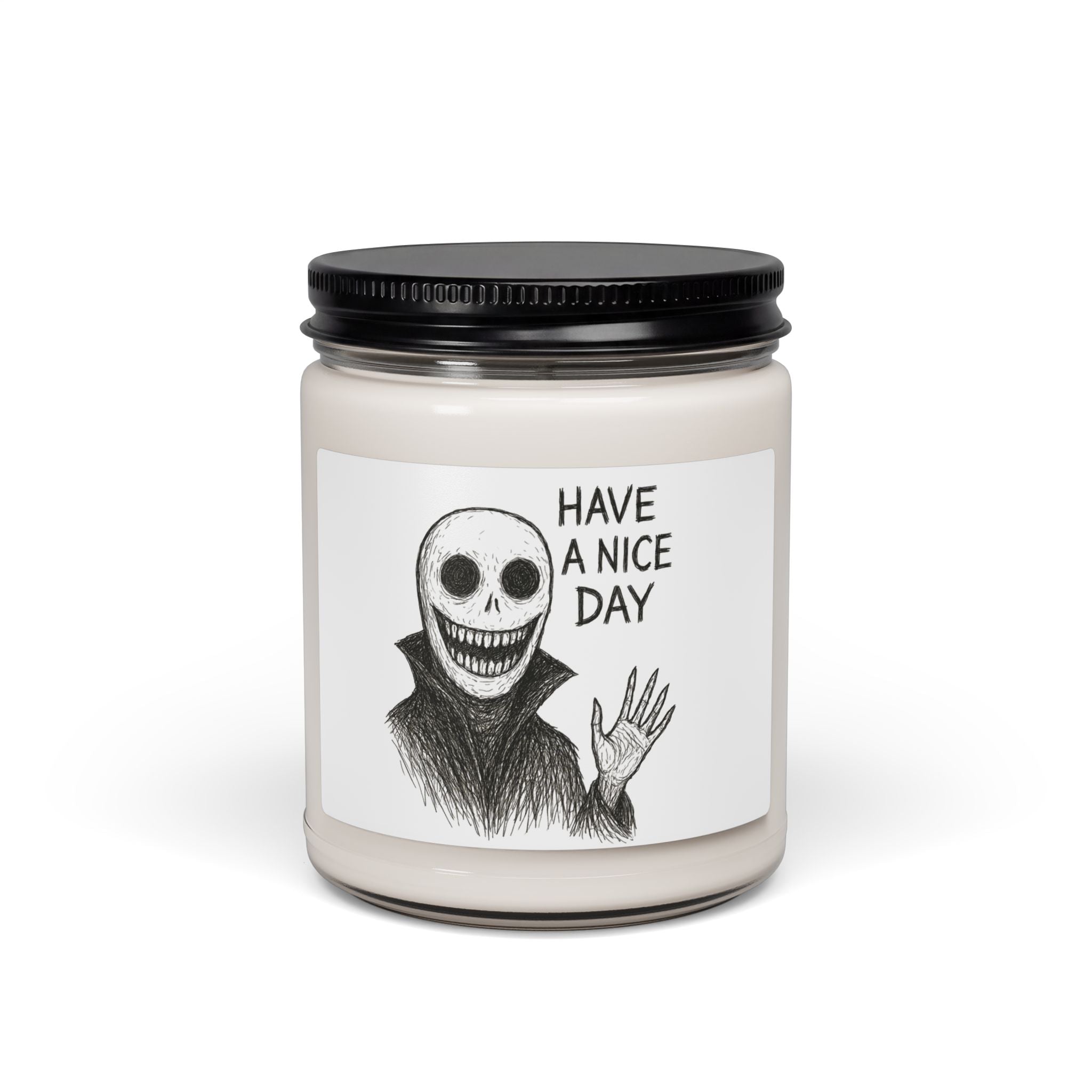 Cryptid Characters Scented Soy Candle — Funny Saying 9oz