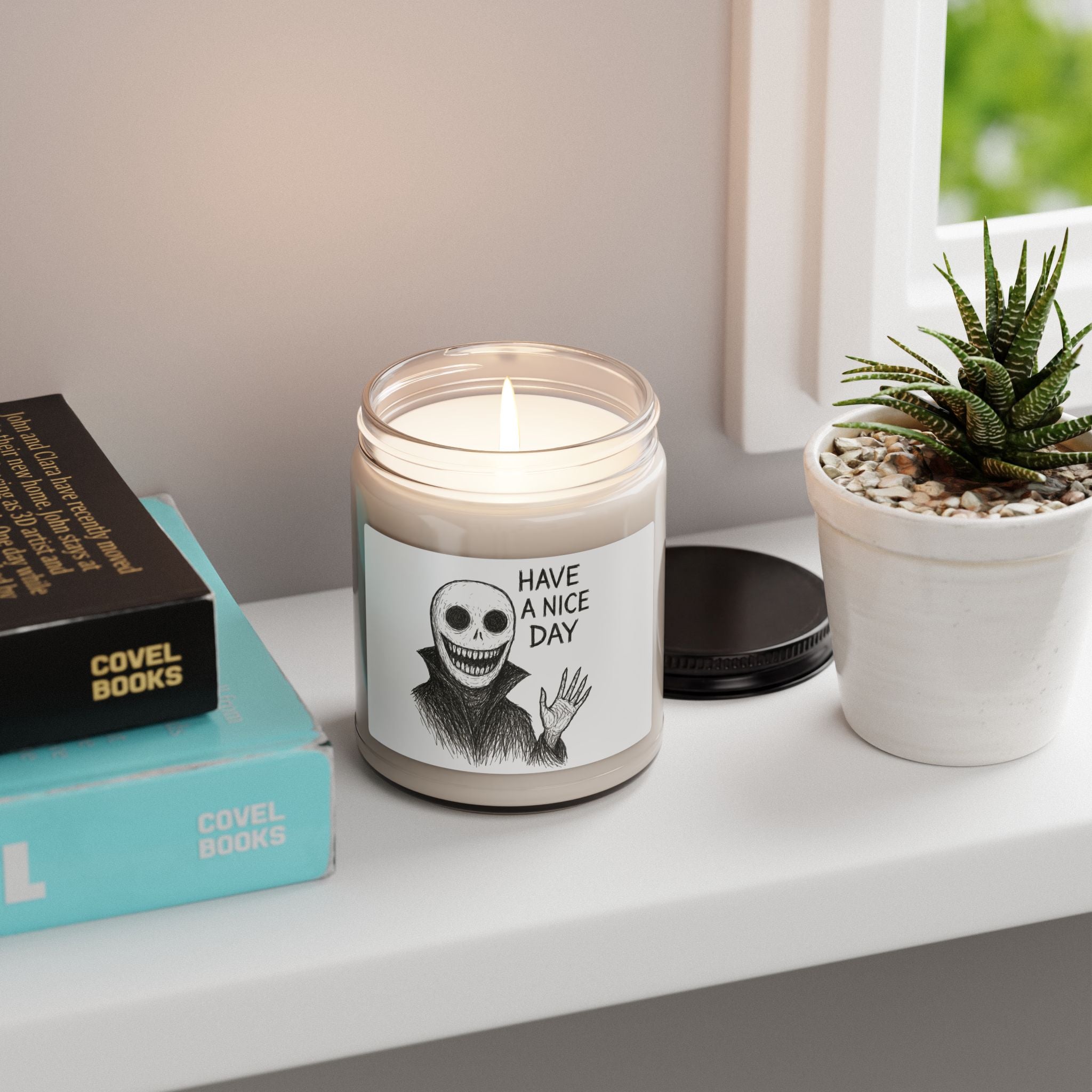 Cryptid Characters Scented Soy Candle — Funny Saying 9oz