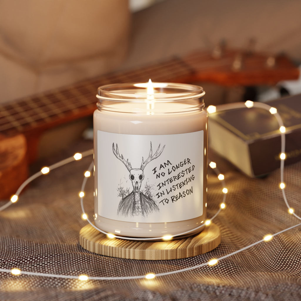 Cryptid Characters Scented Soy Candle — Funny Saying 9oz