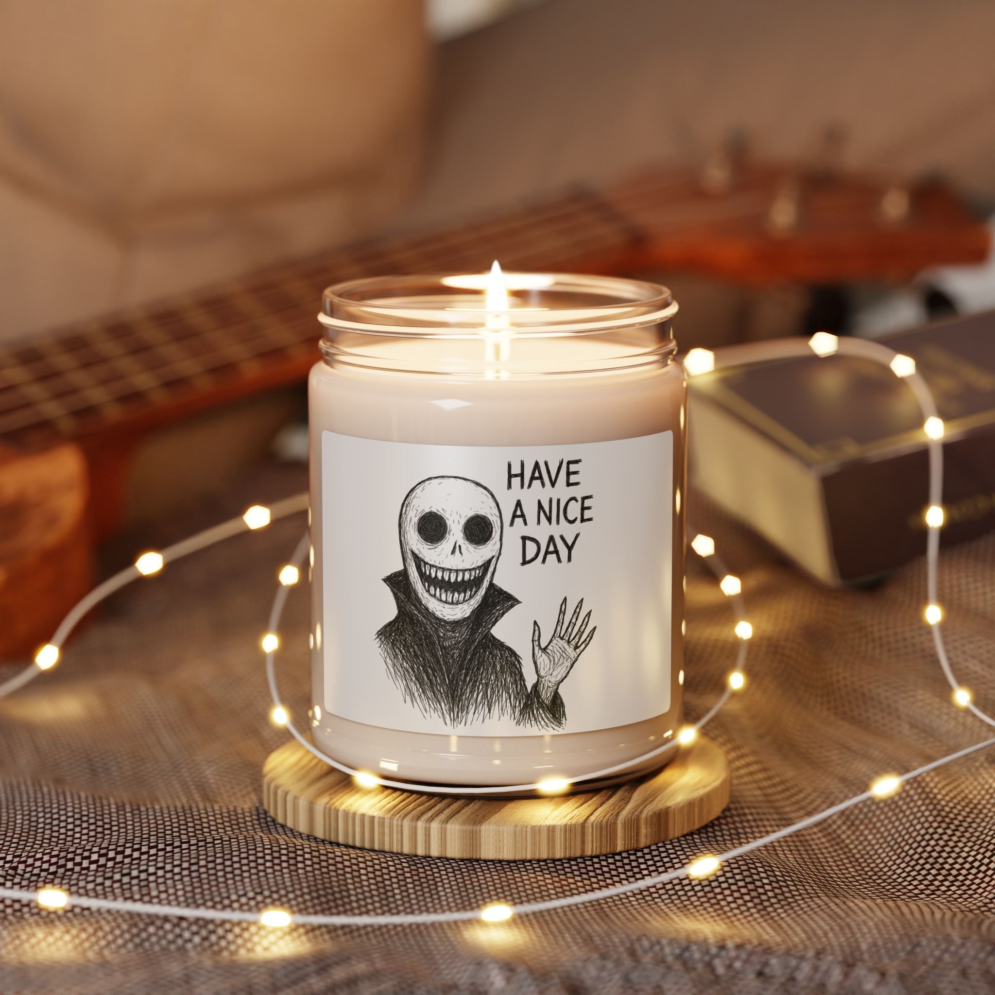 Cryptid Characters Scented Soy Candle — Funny Saying 9oz